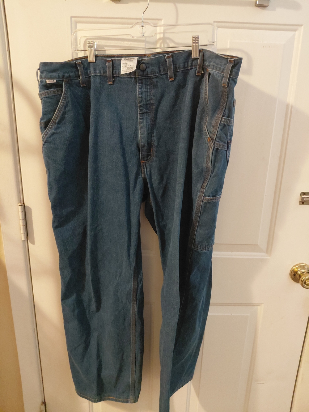 Carhartt Blue Relaxed Fire Retardant Jeans